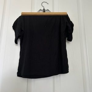 teen shirt off shoulder shirt